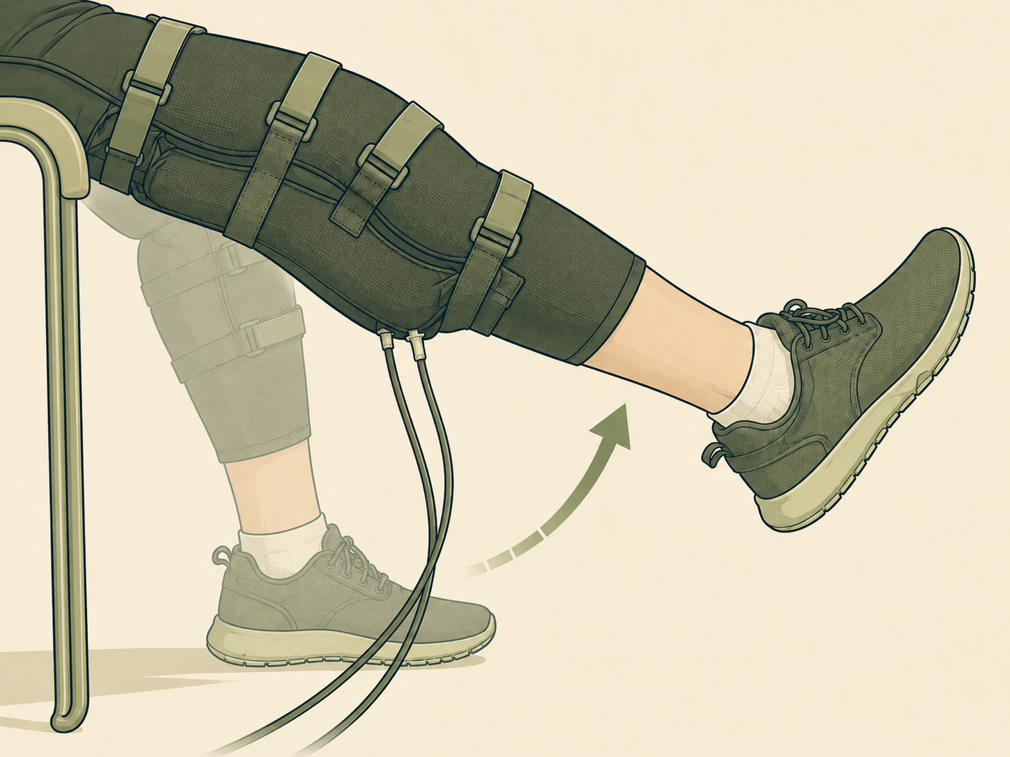 Soft Inflatable Exosuit for Knee Rehabilitation hero image